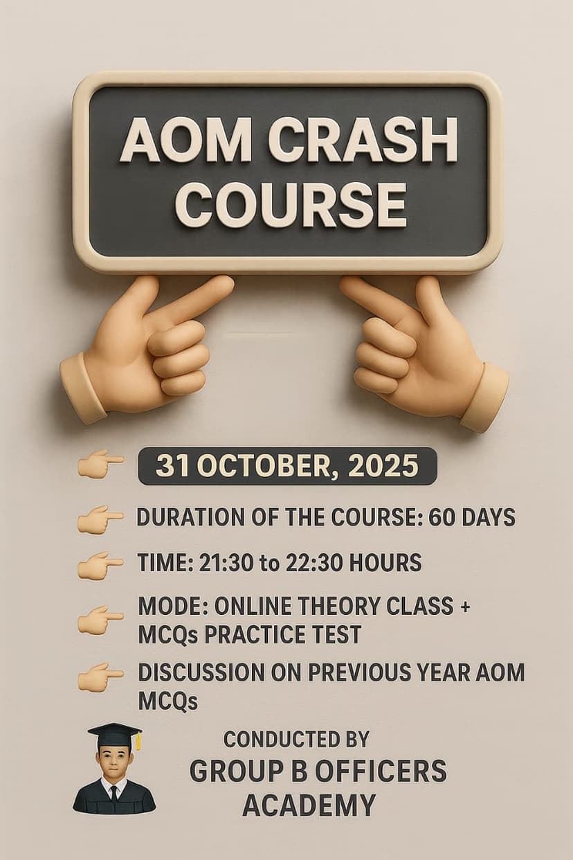 Future Goals - Group B Officers Academy