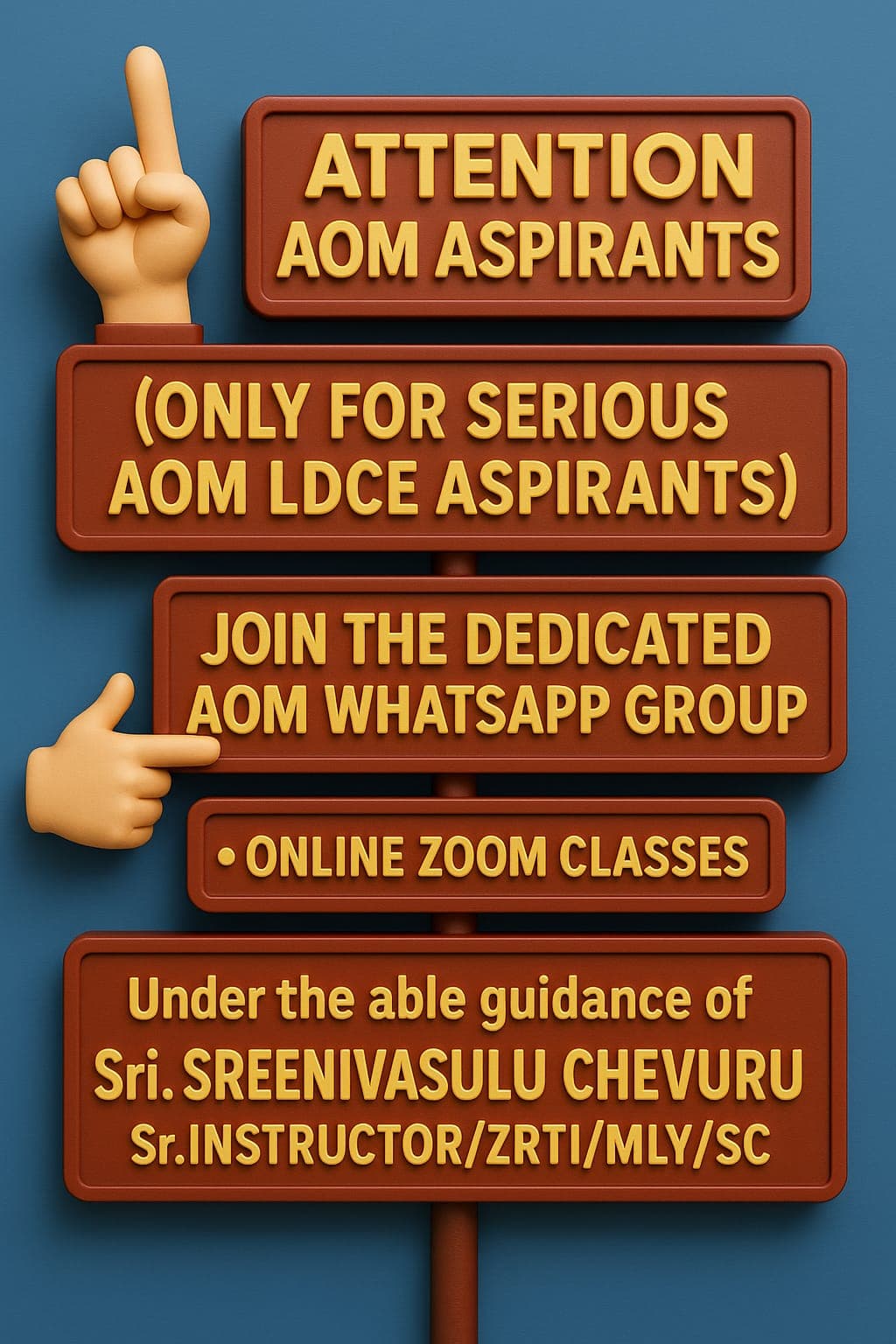 WhatsApp Group Information - Group B Officers Academy